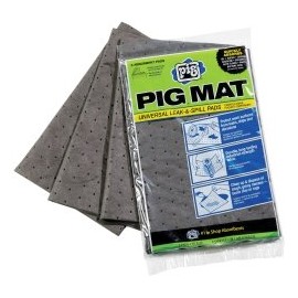 PIG Universal Medium Weight Absorbent Mat Pack (1 Pack of 3)