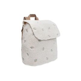 Jollein Kinderrucksack Teddy Lovely - Kindergartenrucksack - Für Jungen und Mädchen - Teddytasche Mit Zweige Print