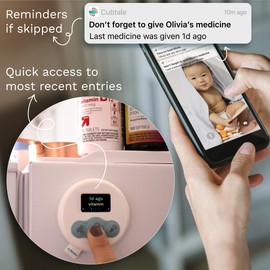 Smart Sleep Tracker - Sleep Cub: On-The-Spot One-Press Baby Care Logger, Reminders, Notifications, Routines, Multiple Caregivers, Pediatrician & Expert Support