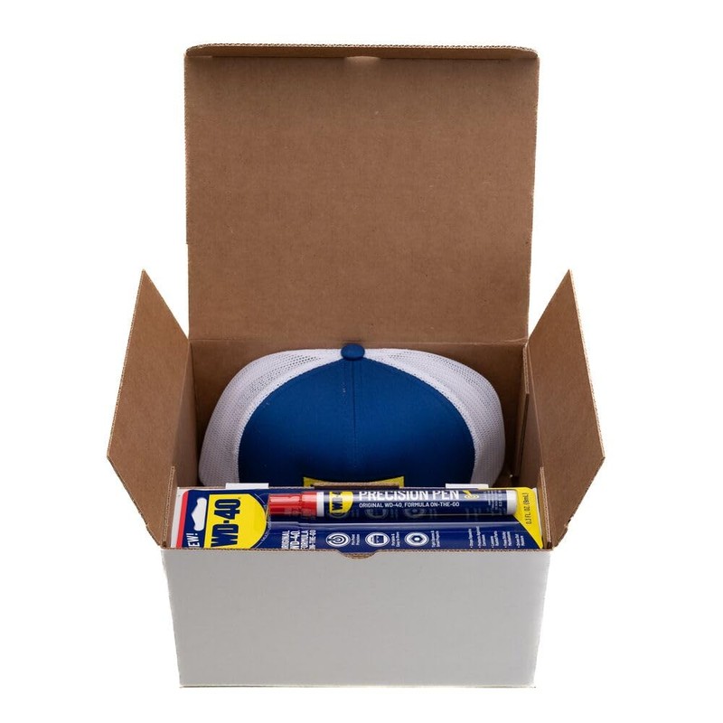 WD-40 Precision Pen & Trucker Hat Bundle - On-The-Go Lubrication,