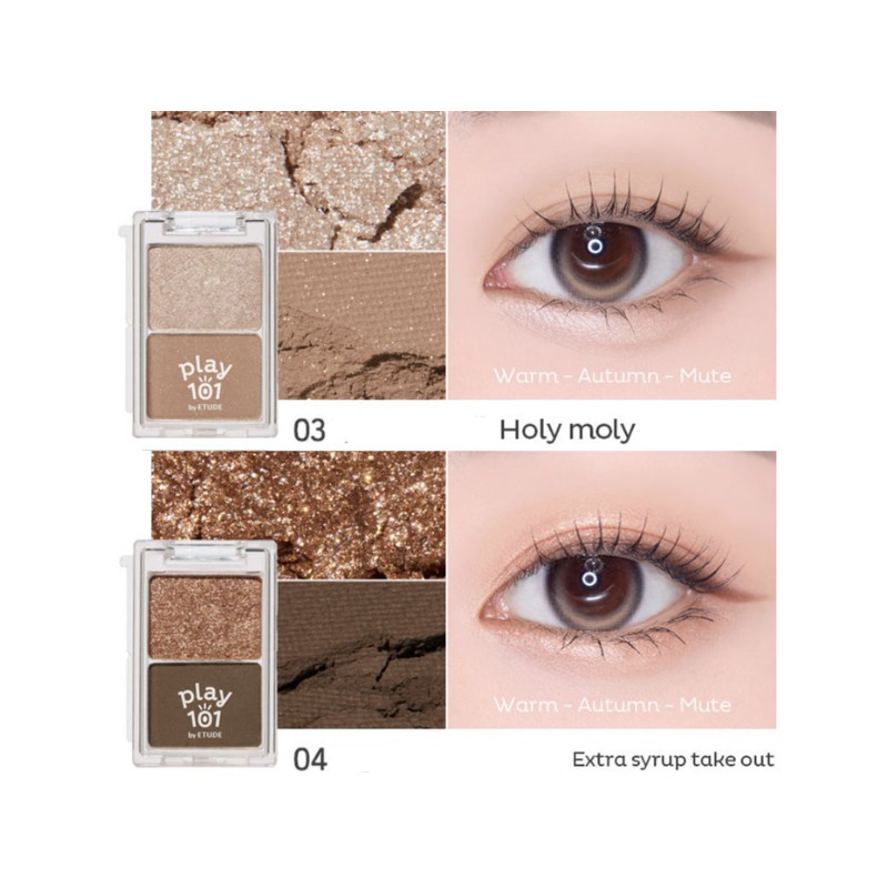 ETUDE Play 101 By Etude Dual Eye Piece 1.2g, Color:04