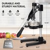 NCUE Cast Iron Juicer, Manual Juicer Hand Press for Citrus