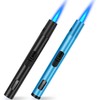 LcFun 2 Pack Torch Lighters Refillable Butane Lighter with Visible