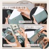 BLUE SINCERE HW5 Mini Wallet, Women's, Genuine Leather, Large Capacity,