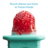 Frida Baby| Alimentador Push Pop Color Verde| Alimentador de silicona