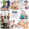Weewooday 12 Pcs Digital Kitchen Timer - Count Up/Down Large