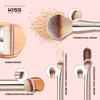 KISS NEW YORK Professional Dual Ended Powder Brush, All Over