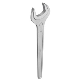 sourcing map Single Open Ended Spanner Wrench, 38mm, Thicken CR-V Steel Open End Wrench Tool for for Automotive Repair and Furniture Assembly, Grey
