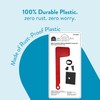Architectural Mailboxes Plastic Mailbox Flag Replacement Kit, Red