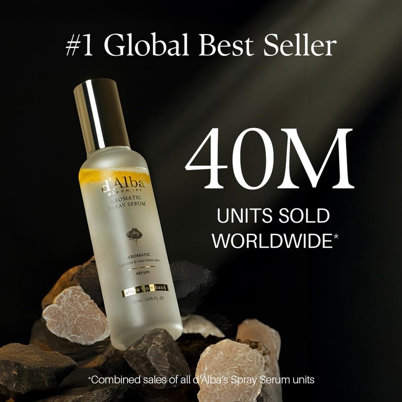 d'alba Piedmont Italian White Truffle First Aromatic Spray Serum, Fragrant