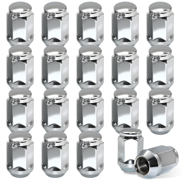 QIAOAUTOCC M12x1.5 Lug Nuts, Compatible with 2006-2020 Ford Fusion, 2000-2019