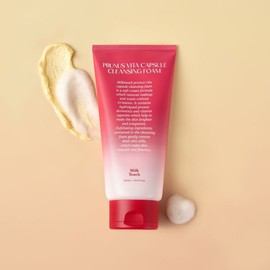 Milk Touch Plum Vita Capsule Cleansing Foam Dead Skin Pore Care 300ml, 1 piece / 밀크터치 서양자두 비타캡슐 클렌징폼 각질 모공 케어 300ml, 1개