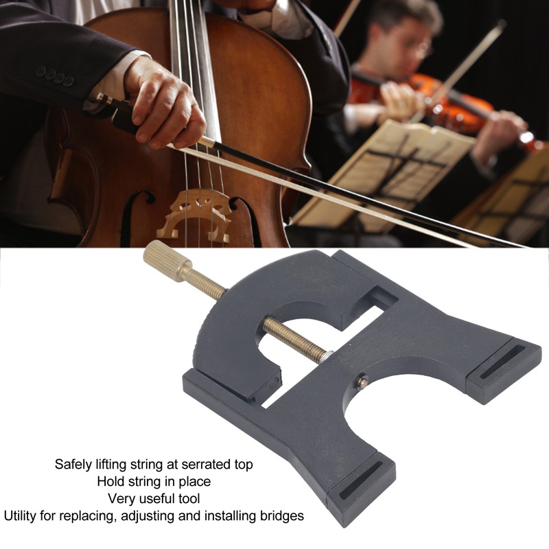 Violoncello String Lifter Adjustable Height Cello Bridge Replace Violoncello Repair