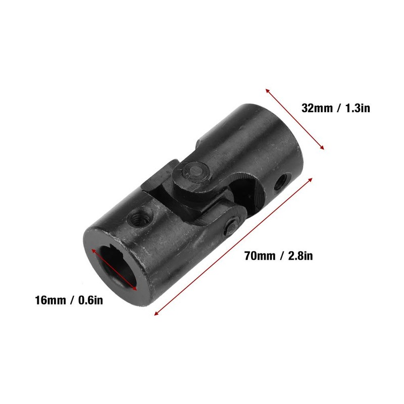 Universal Joint Coupling 16 mm Universal Joints Coupling Shaft Joint