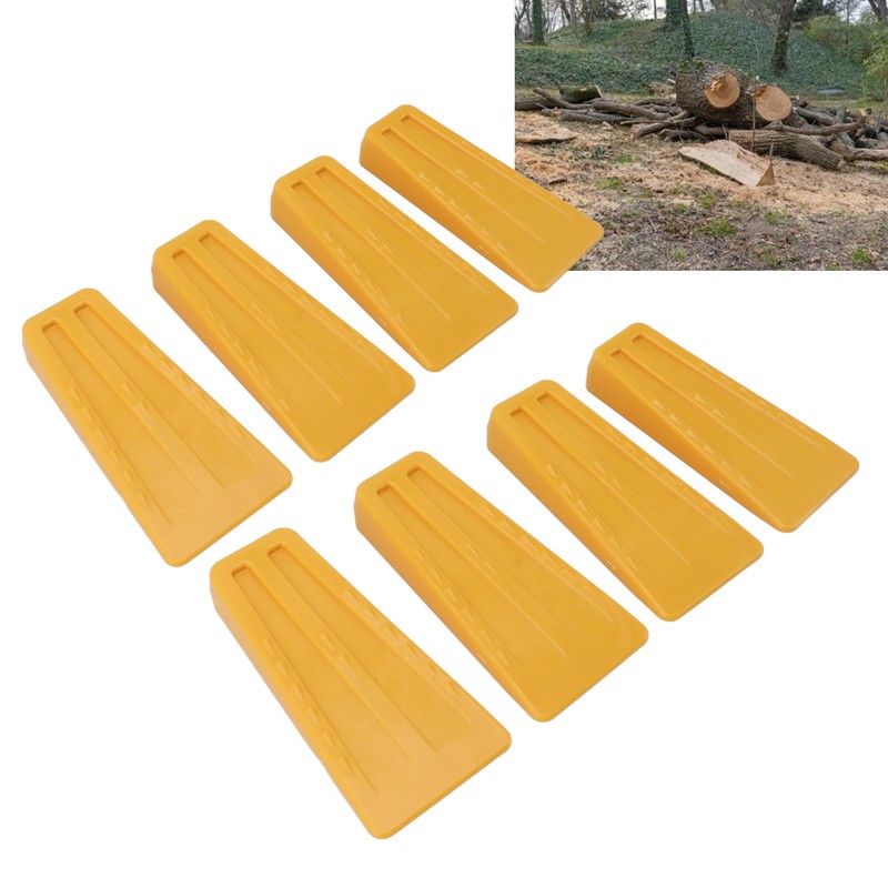 8PCS Cutting Wedges Plastic Chainsaw Wedges 5.5in Logging Wedges for