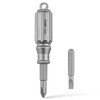 KeyUnity KA53 Titanium Mini Magnetic Screwdriver, Small Screwdriver with 2