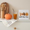 Autumn Decorations Happy Fall Y'all Thanksgiving Gift Pumpkin Football Coffee