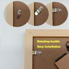 ZXT-parts 5x5 Picture Frame Wood with Mat 4x4 Opening. Tempered