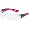 bollé SAFETY Rush+ Goggles, 4-Piece Set (Goggles, Gasket Kit, Semi-Hard