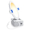 Ensenior 1 Pack 6 Inch LED Recessed Light, Dimmable, 2700K-5000K