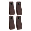 Brute Strength - Leather Handles for Furniture - Suede -