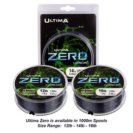 Ultima Power Zero Carp Fishing Line, Mud/Silt, 12