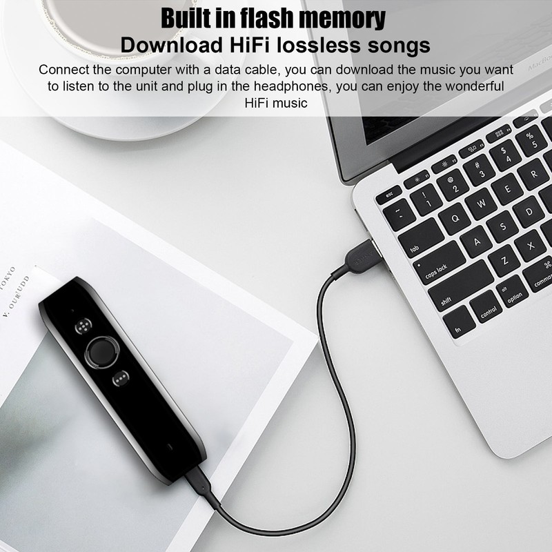Voice Activated Recorder AI Smart HD Noise Canceling MP3 Player