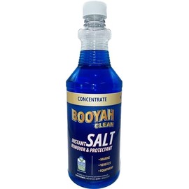 BooYah Clean Instant Salt Remover & Protectant CONCENTRATE - Perfect for Outboard Motor Flushing & Washing Salt Away, EPA Safer Choice Direct Release