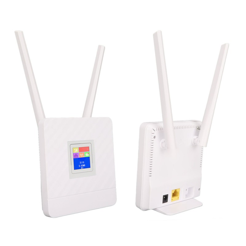 4G LTE CPE WiFi Router 3 Network Interfaces Improved Signal