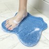 Shower Foot Scrubber Mat with Strong Suction Cups – 3D