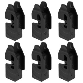 YINETTECH 6-Piece Front Wiper Blade Mounting Hook Clip Adapter for 9 mm Hook Type Arm J-Hook Arm Wiper Blades Adapter Clip