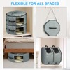 Bamneat Hat Box for Travel & Home Closet Storage, Side