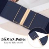 WHIPPY Women Wide Elastic Belt Stretchy Thick Belts for Women