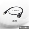 NSGWKZD USB-A 2.0 Female to USB-B Printer Cable Adapter 1.64