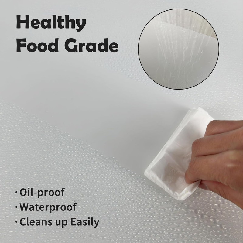 2 Pack 47.3"x23.6" Silicone Kitchen Counter Mats, 2MM Thick Heat