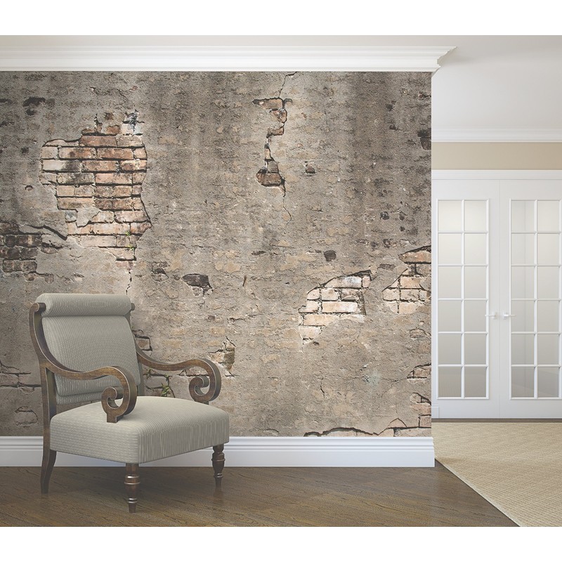 Wall Rogues WR50520 Broken Concrete Wall Mural