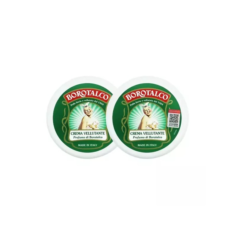 Borotalc [etv] 보로탈코 벨벳팅 바디 크림 150ml 2개 Borotolc Velvetting