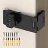 BiceNoning 90 Degree 3-Digit Combination Cabinet Lock, Zinc Alloy Keyless