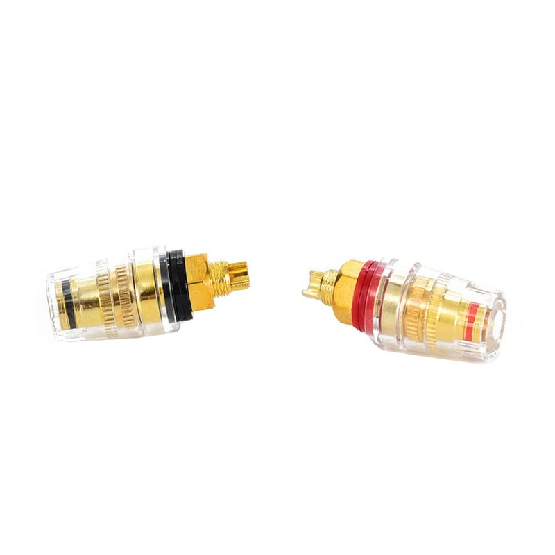 CCeCCe 2 Pack Binding Posts 5-Way Speaker Terminals Heavy Duty