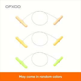 OFXDD Cheese Wire with Handles 17.7 Inch - Stainless Cheese String Wire Slicer - Handheld Cheese Cutter