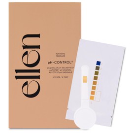 ellen pH Control - CE Marked Vaginal pH Test for Infection Detection - pH Test Strips Sheath Self Test with Applicator - Easy & Painless - Pack of 5