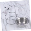 Beavorty Shaving Stand with Bowl for Men Razor Holder Brush