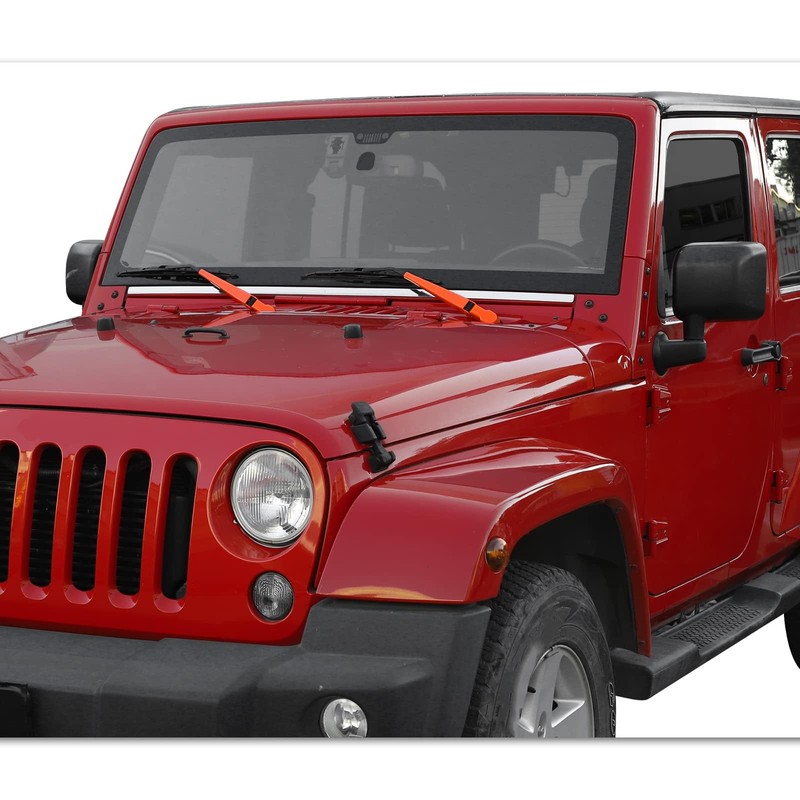 SQQP Front Window Windshield Wiper Arm & Blade Decoration Cover