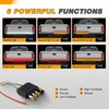 GOOACC Truck Tailgate Light Bar 60" Triple Row 504 LED