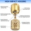 Brass Foot Valve 1 inch NPT Heavy Duty Spring Mesh