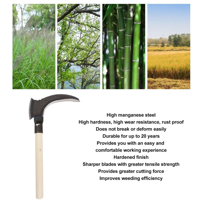 High Manganese Steel Double Scythe, Multifunctional Double Scythe Hardening Treatment
