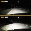 BESTZHEYU 4x6 LED Headlights Pair with Hi-Lo Beam DRL for