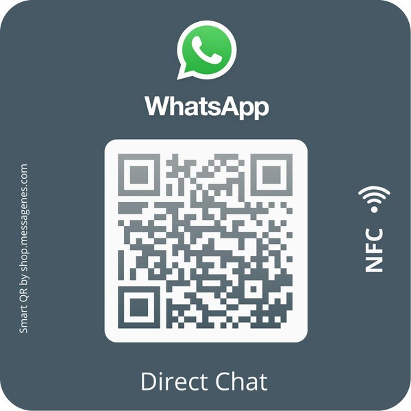 MESSAGENES 1 x WhatsApp sticker for your company, MultiAccess with