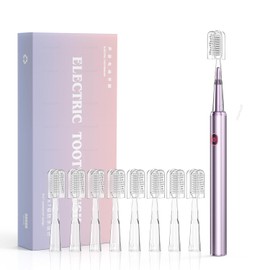 medcodes Electric Toothbrush, High Vibration Sonic Electronic Toothbrush for Adults with 2 Minutes Smart Timer, 5 Optional Modes, 4 Replacement Brush Heads Ultra Whitening