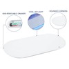 TSJ OFFICE Glass Desktop Whiteboard - 17 X 7 Inches